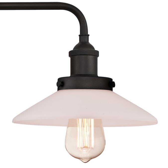 Abigail Three-Light Indoor Wall Fixture: Oil Rubbed Bronze Finish