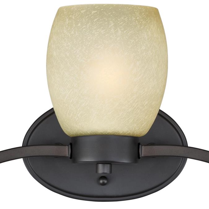 Karah Three-Light Indoor Wall Fixture: Oil Rubbed Bronze Finish