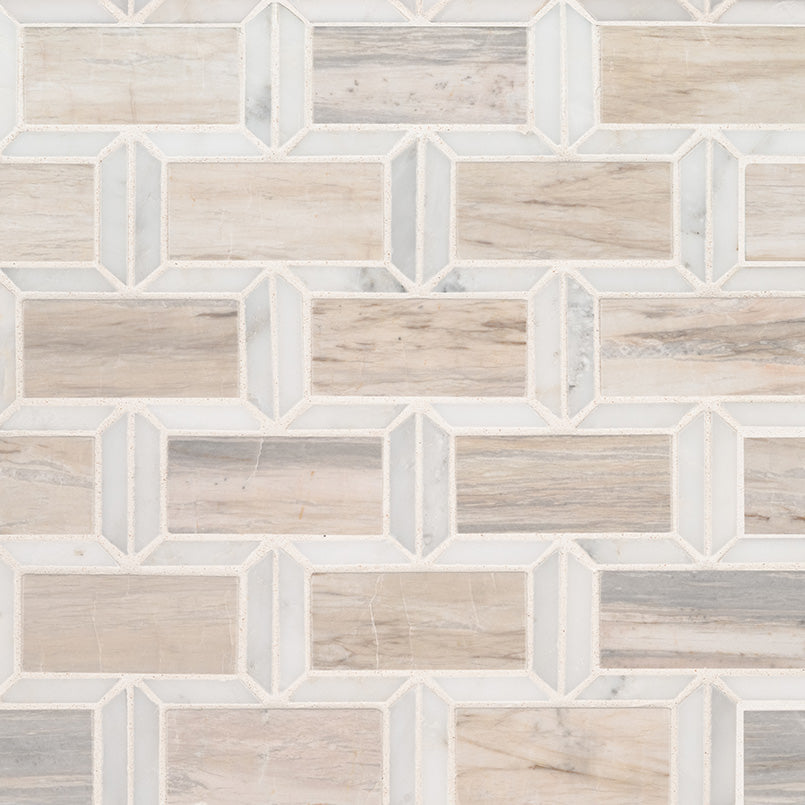 Angora Framework Polished Subway Tile