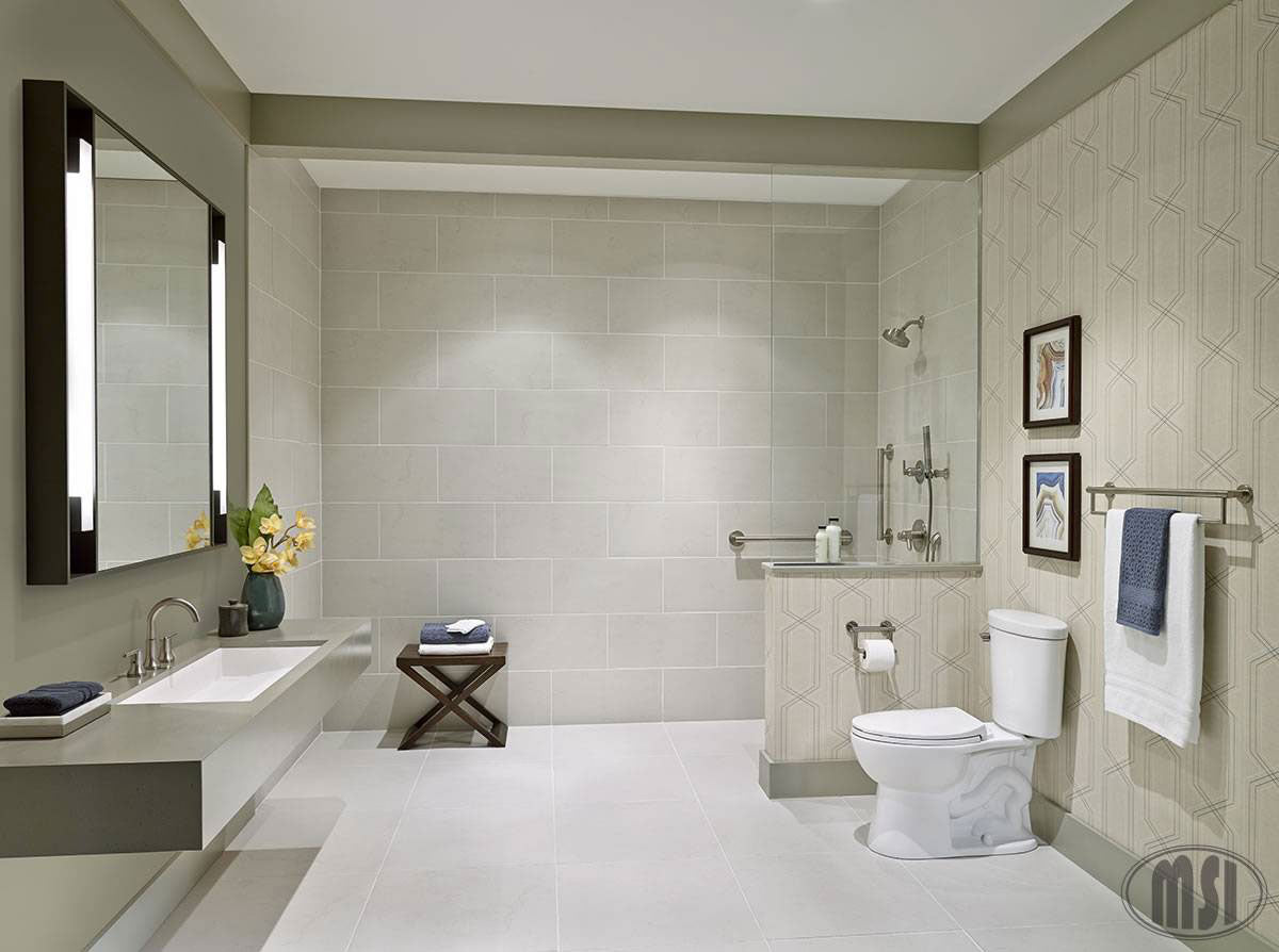 Glacier Dimensional Porcelain Tile