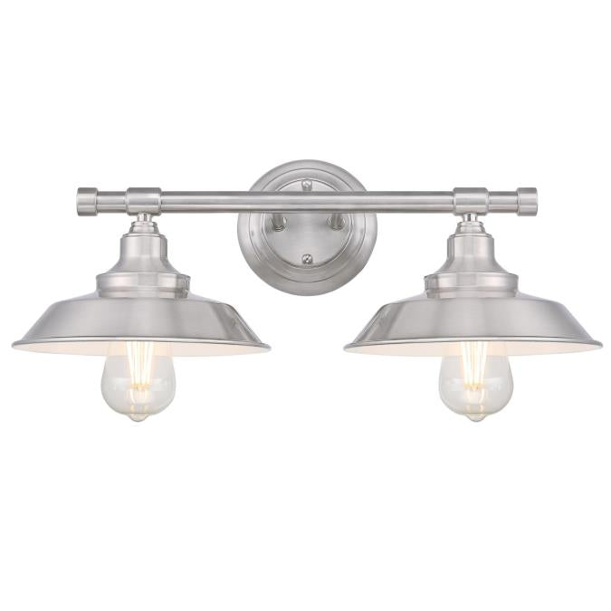 Iron Hill Two-Light Indoor Wall Fixture