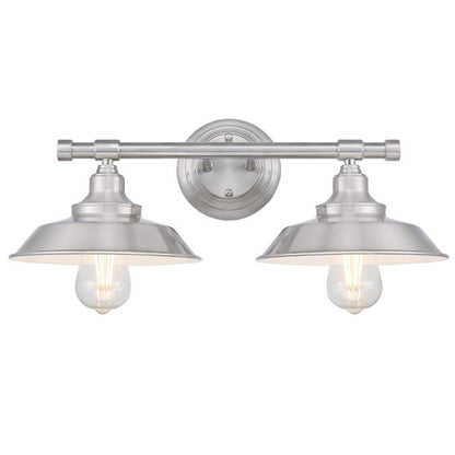 Iron Hill Two-Light Indoor Wall Fixture
