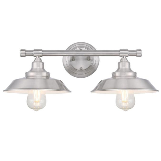 Iron Hill Two-Light Indoor Wall Fixture