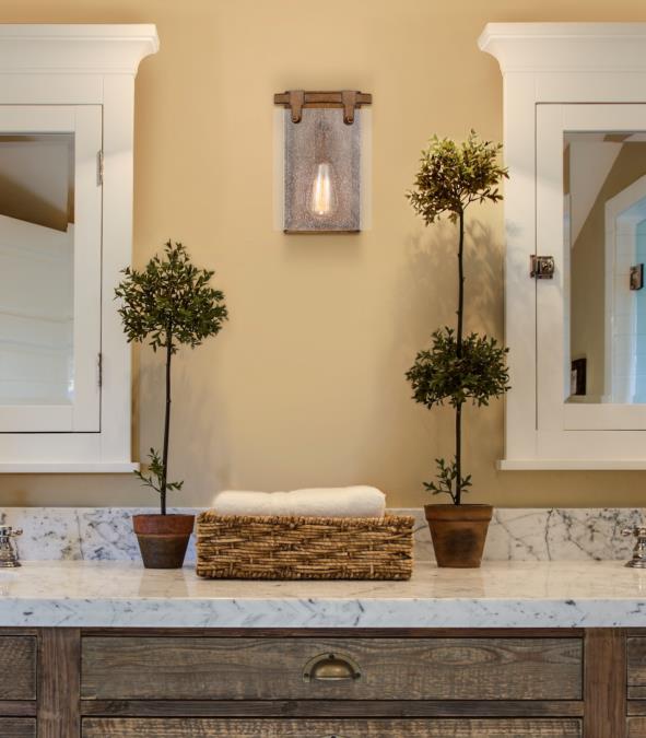 Burnell One-Light Indoor Wall Fixture