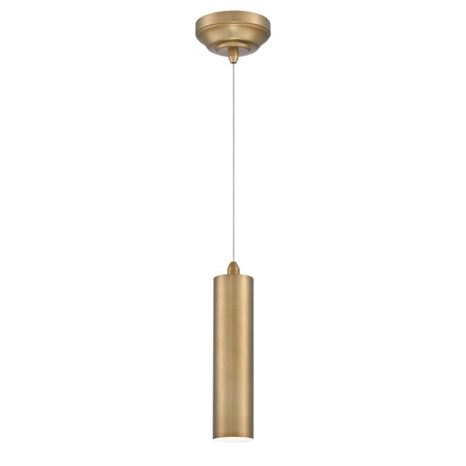 Rayman LED Indoor Mini Pendant: Brushed Brass Finish
