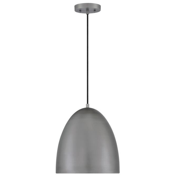 Clover Indoor Pendant: Dark Pewter Finish