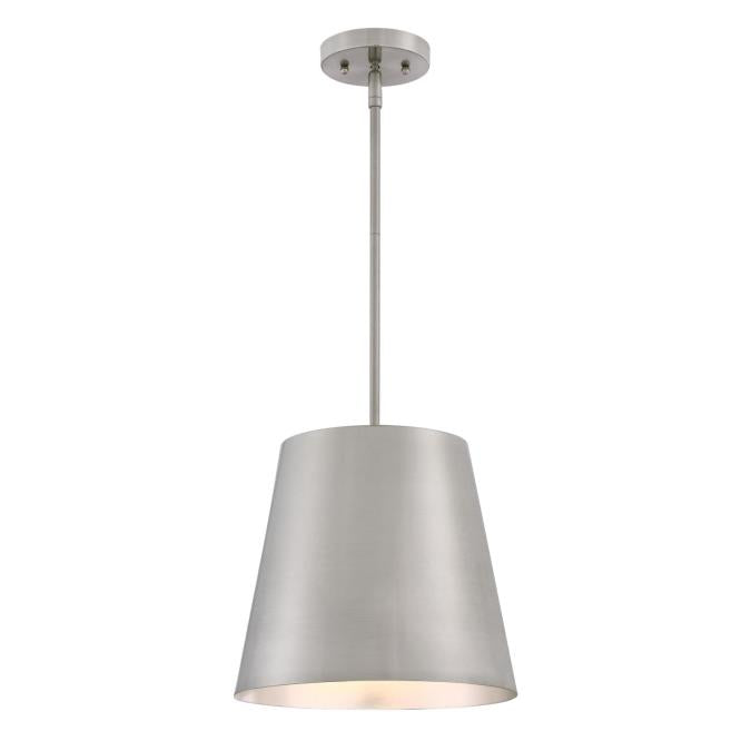 Derose Indoor Pendant: Brushed Nickel Finish