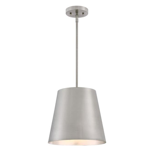 Derose Indoor Pendant: Brushed Nickel Finish