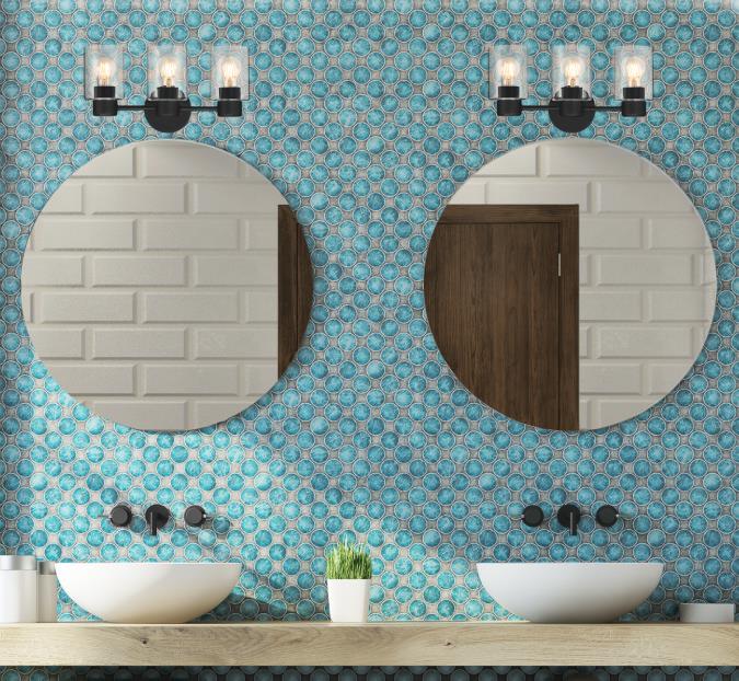 Sylvestre Three-Light Indoor Wall Fixture