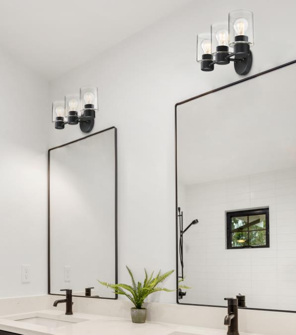 Sylvestre Three-Light Indoor Wall Fixture