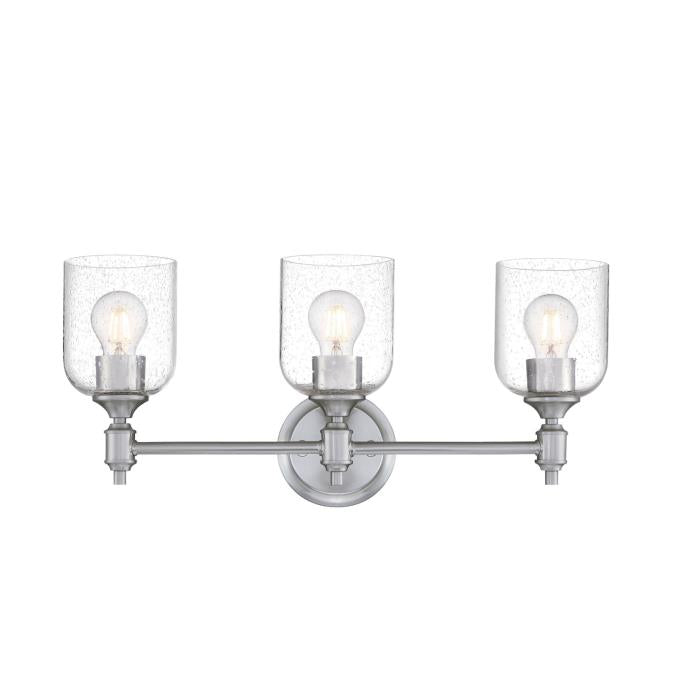 Basset Three-Light Indoor Wall Fixture