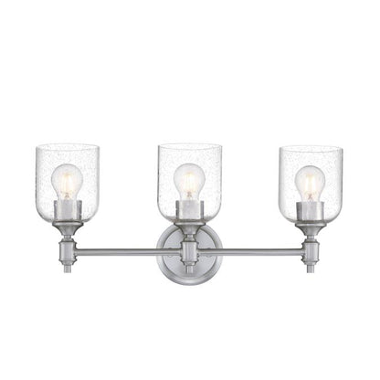 Basset Three-Light Indoor Wall Fixture