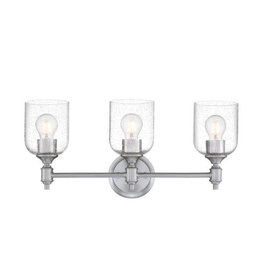 Basset Three-Light Indoor Wall Fixture