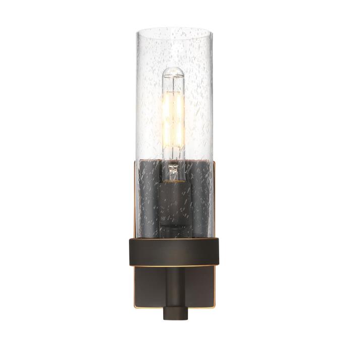 Lavina One-Light Indoor Wall Fixture: Oil-Rubbed Bronze Finish