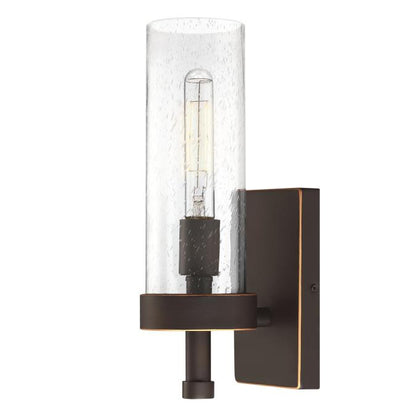 Lavina One-Light Indoor Wall Fixture: Oil-Rubbed Bronze Finish
