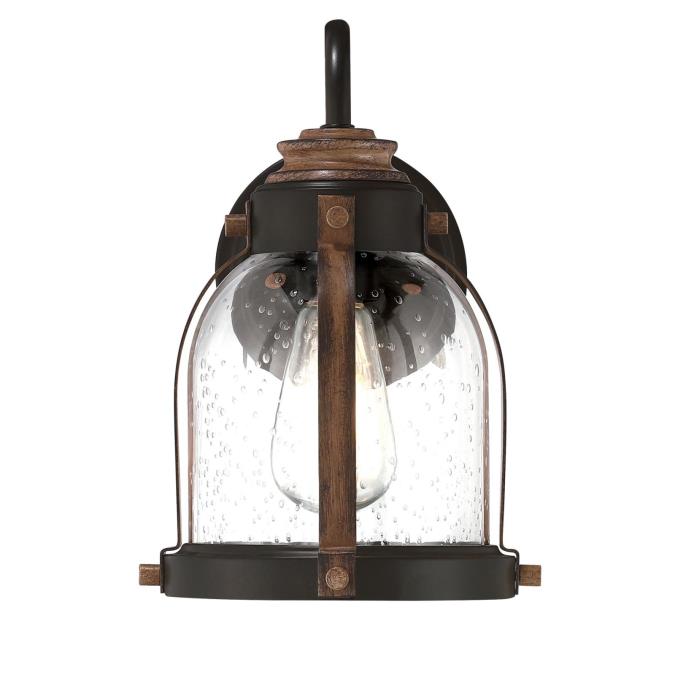 Cindy One-Light Indoor Wall Fixture: Oil-Rubbed Bronze Finish