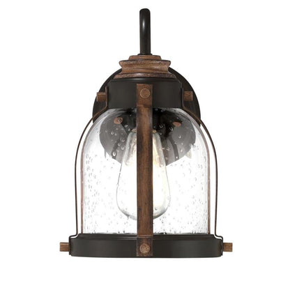 Cindy One-Light Indoor Wall Fixture: Oil-Rubbed Bronze Finish