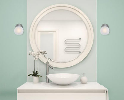 Dorney One-Light Wall Fixture: Brushed Nickel Finish