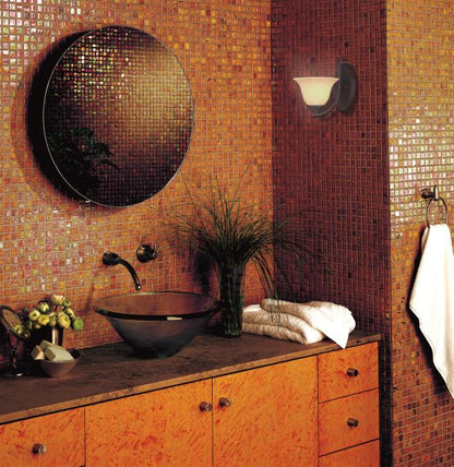 Kings Canyon One-Light Indoor Wall Fixture: Oil Rubbed Bronze Finish