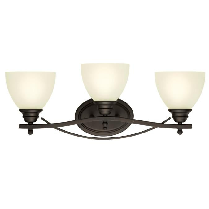 Elvaston Three-Light Indoor Wall Fixture: Oil Rubbed Bronze Finish