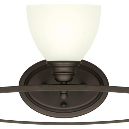Elvaston Five-Light Indoor Wall Fixture: Oil Rubbed Bronze Finish