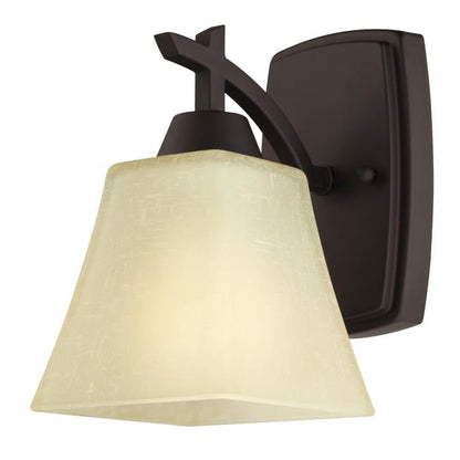 Midori One-Light Indoor Wall Fixture: Oil Rubbed Bronze Finish