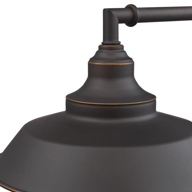Iron Hill One-Light Indoor Wall Fixture: Oil Rubbed Bronze Finish