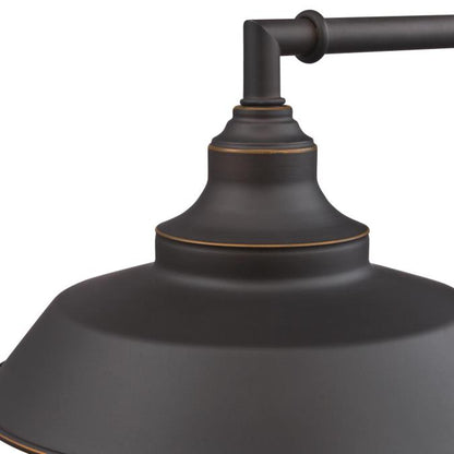 Iron Hill One-Light Indoor Wall Fixture: Oil Rubbed Bronze Finish