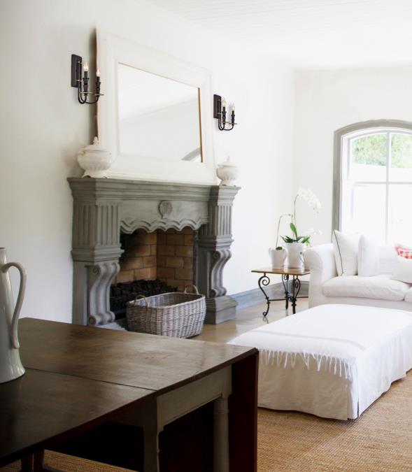 Cresting Two-Light Indoor Wall Fixture: Oil Rubbed Bronze Finish with Antique Brass Accents