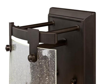 Burnell One-Light Indoor Wall Fixture: Oil Rubbed Bronze Finish