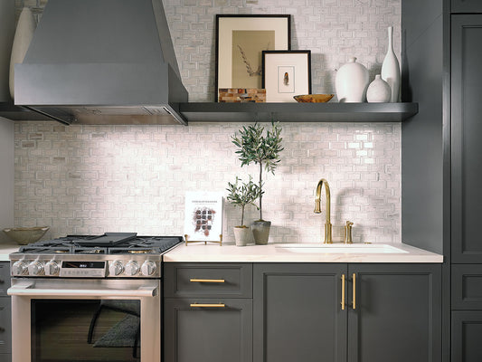 Angora Framework Polished Subway Tile