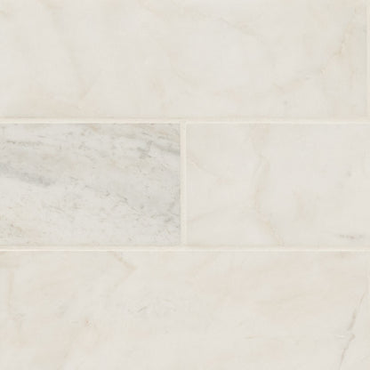 Arabescato Venato White Tile 4x12