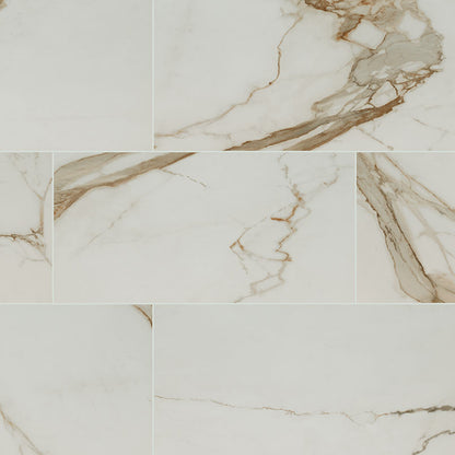 Calacatta Marbella Porcelain Tile