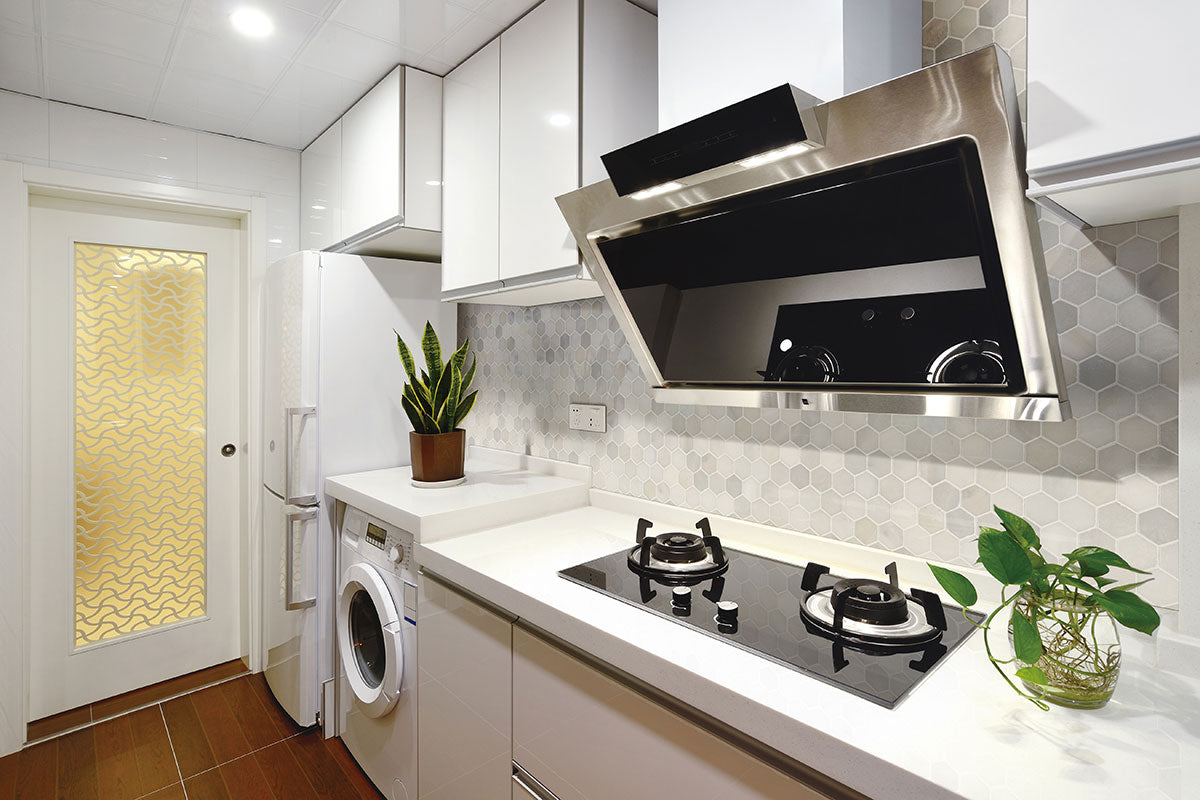 Greecian White Hexagon Tile 2"