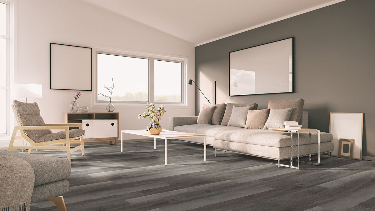 Katavia Woodrift Gray Luxury Vinyl Plank