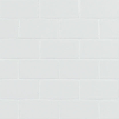 Retro Bianco Matte Tile 2x4