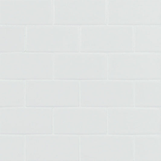 Retro Bianco Matte Tile 2x4