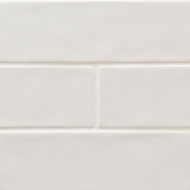 Urbano Pure White Subway Tile 4x12