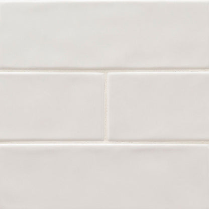 Urbano Pure White Subway Tile 4x12
