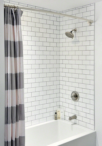 White Ceramic Subway Tile 3x6